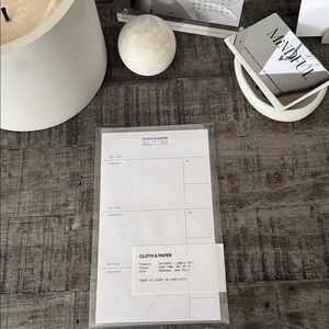 🏷️ NWT Cloth & Paper Dividers + Label Set | Personal Size